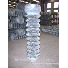 Hot dip galvanized wire woven Diamond Mesh Chainlink Fence